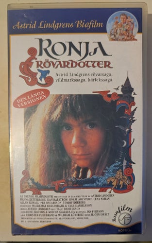 Ronja Rövardotter - Astrid Lindgrens Biofilm - VHS