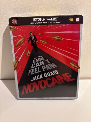 Novocaine (4K Ultra HD + Blu-ray) steelbook