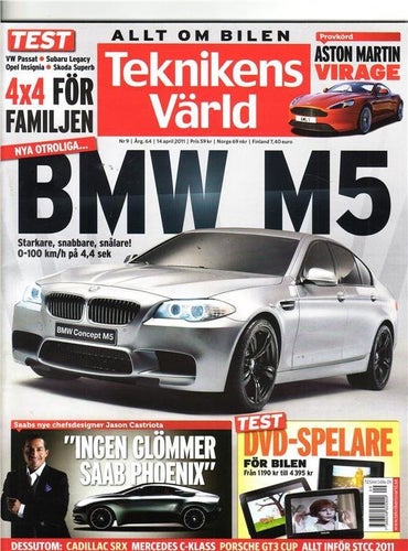 Teknikens Värld Nr:9-2011