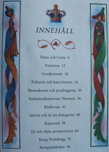 Sagor av Bröderna Grimm kapitelbok 2002 96 sidor
