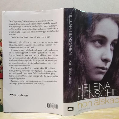 Hon älskade Helena Henschen. Bok. Very Fine plus