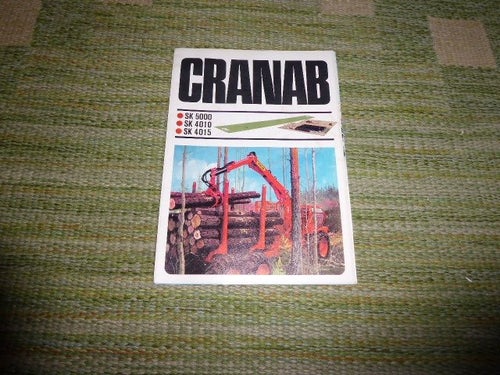 Cranab originalbroschyr på finska