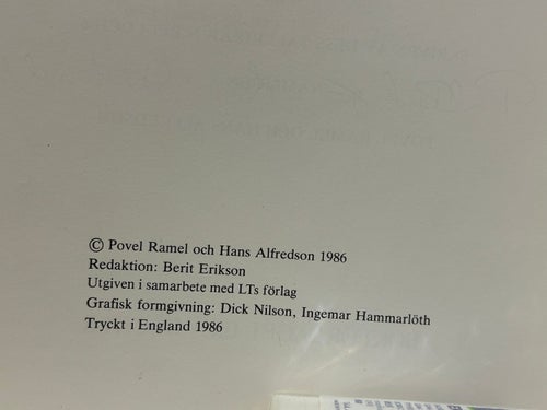 Palsternackan för gottegrisar 1987 - Povel Ramel, Hans Alfredson. Very Fine plus