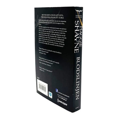 Blodslinjen av Maggie Shayne (oläst pocket, paranormal romance)
