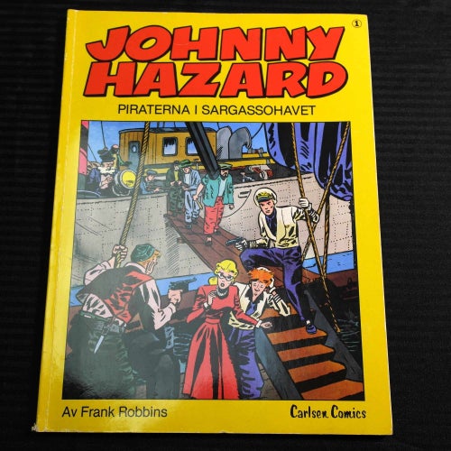 Johnny Hazards äventyr NR 1 - Piraterna i Sargassohavet