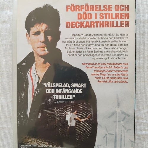 Slow Burn - Köp DVD - Sv.Text - Johnny Depp, Beverly D'Angelo, Eric Roberts