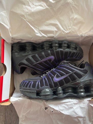 Nike Shox TL sneakers zwart paars