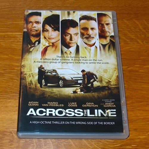 Across the Line (2010) - DVD - SVENSK UTGÅVA