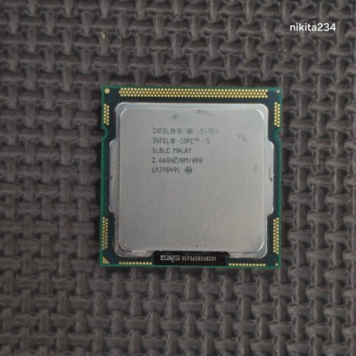 Intel Core i5-750 (LGA1156) – Stabil fyrkärnig processor för retrobygge!