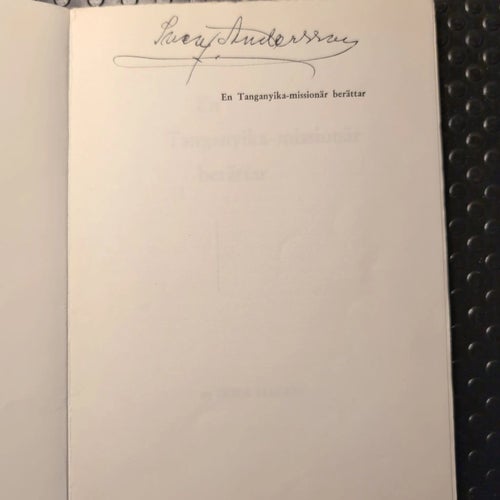En Tanganyika-missionär berättar - Irma Hägèn