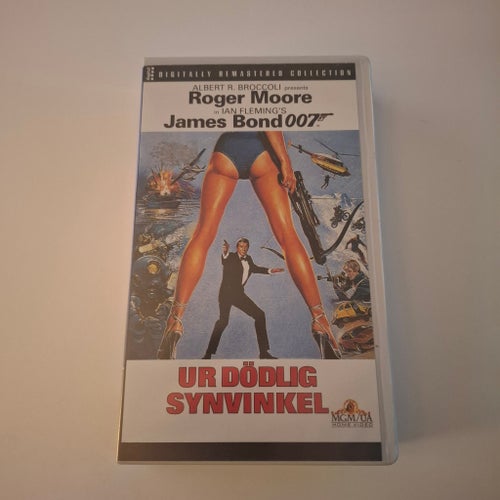 Ur dödlig synvinkel (James Bond 007) VHS