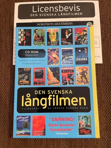 Den Svenska Långfilmen CD-ROM för Mac och PC