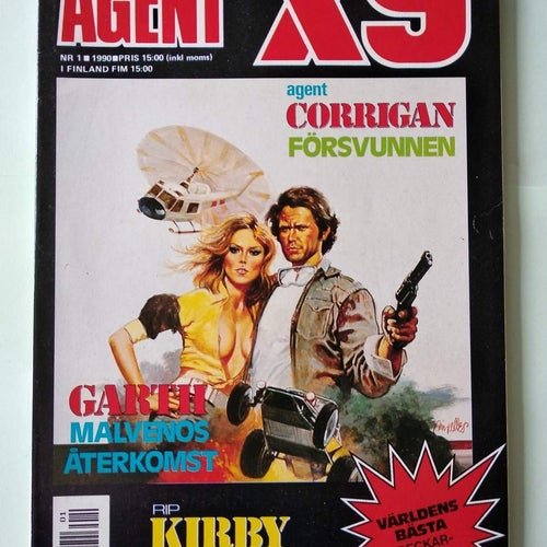 Agent X9 nr 1 från 1990