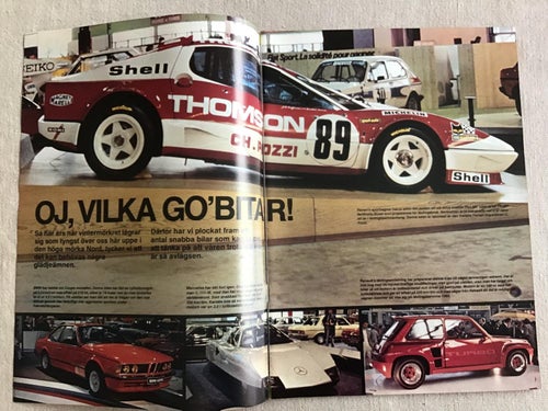 IMS NR 12 1978 RALLY,RALLYCROSS,FERRARI,TABELL FORMEL 1 1978,VOLVO 242 GT,
