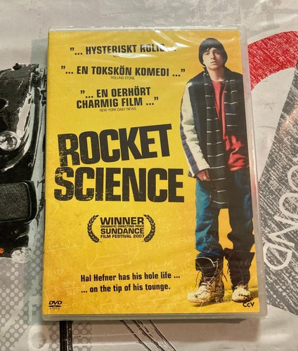 ROCKET SCIENCE  (2007) INPLASTAD SVENSK UTGÅVA!