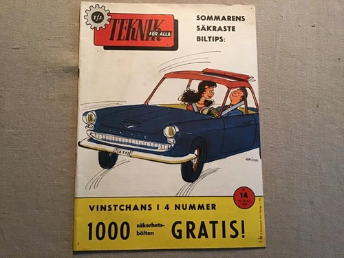 TEKNIK FÖR ALLA NR 14 1959 MOPED CRESCENT SPORT,ALEXANDER TS,ÄN LEVER MASERATI