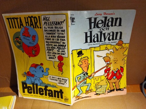 Helan och Halvan 1966 nr 34, Very good plus