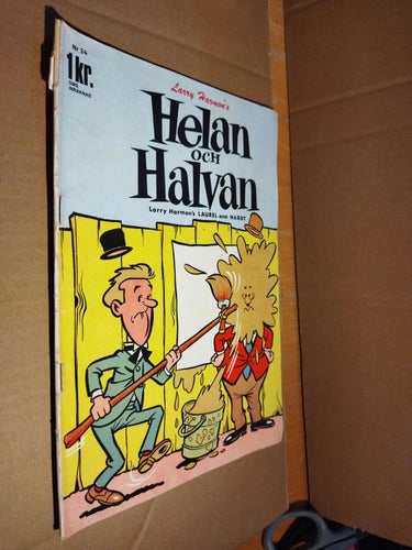 Helan och Halvan 1966 nr 34, Very good plus
