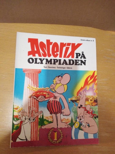 Asterix nr 8 Asterix på olympiaden. Very Fine