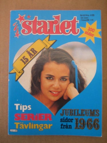 Starlet Nr:49-1981  (Idolbild på Sheena Easton, Victoria Principal)