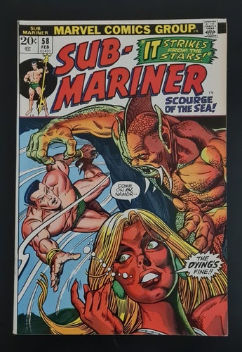Sub-Mariner (1968 1st Series) #58