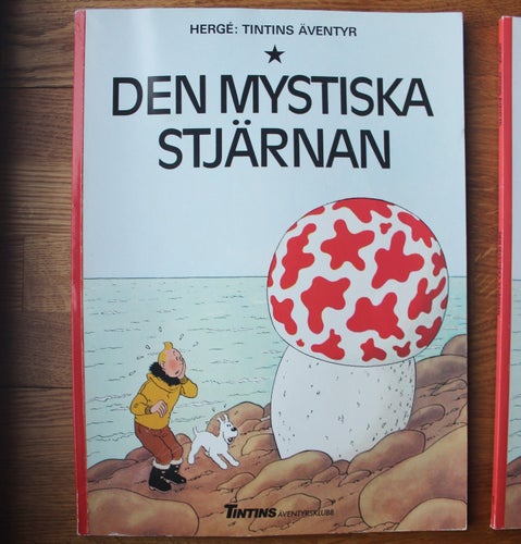 TINTIN Den mystiska stjärnan 1984