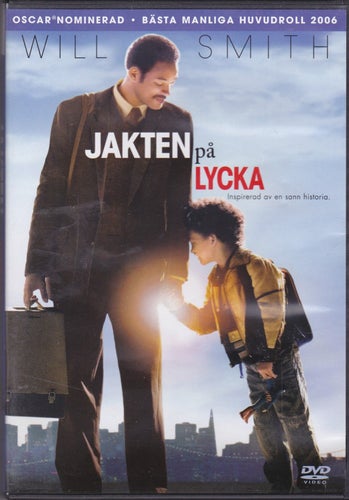 DVD / Jakten På Lycka / Will Smith, Thandie Newton / Nära Nyskick