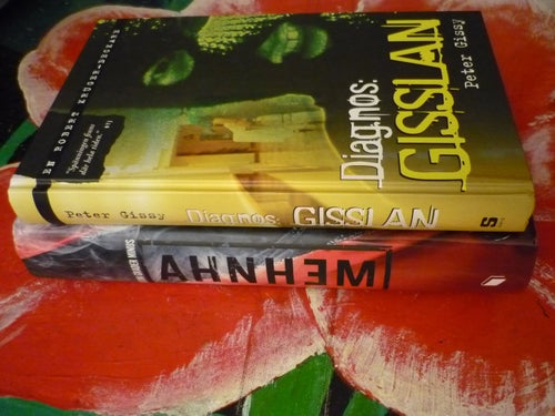 BOK, 2 STYCKEN BÖCKER, PETER GISSY: DIAGNOS-GISSLAN, AHNHEM: ARTON GRADER MINUS