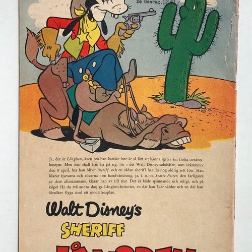 Kalle Anka - 1954:4. VG