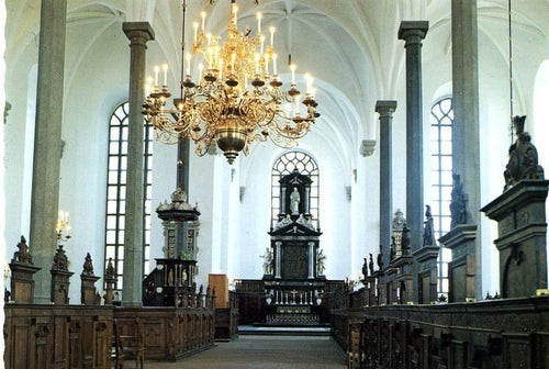 Kristianstads Heliga Trefaldighets kyrka vykort