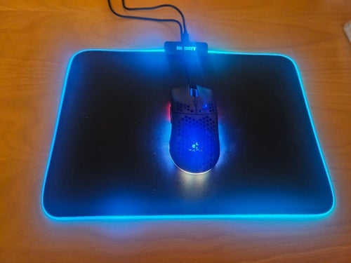 Gaming tangentbord, mus och musmatta RGB