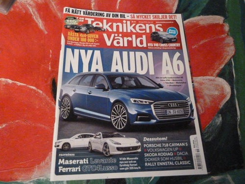 TEKNIKENS VÄRLD, NR 19-2016, TIDNING