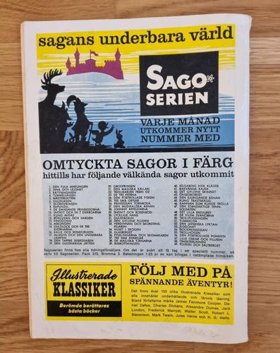 SERIETIDNING - HELAN OCH HALVAN. NR. 22 1965.