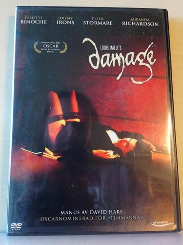 Damage, Dvd