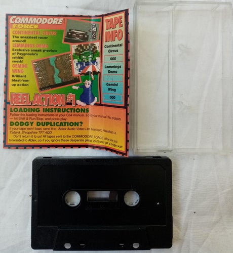 Reel Action #1 (Commodore Force - Europress Impact) - Commodore 64 / C64
