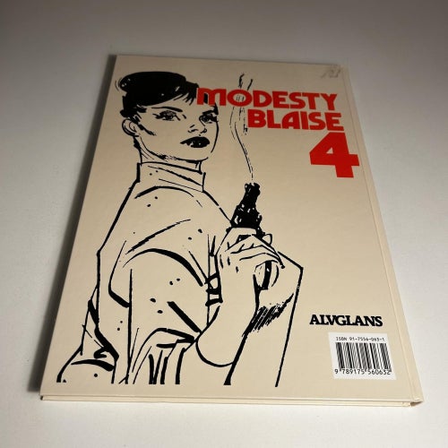 Modesty Blaise 4, 2a upplaga, toppex! NM-