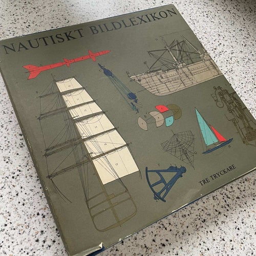 Nautiskt Bildlexikon 1963 ,stort format