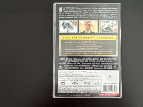 Die Hard Hämningslöst DVD