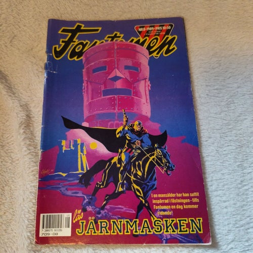 Fantomen - Järnmasken, Nr 8, 1989