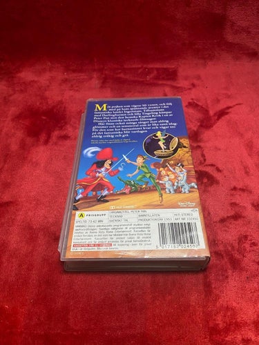 Peter Pan, VHS! (Svensksåld)