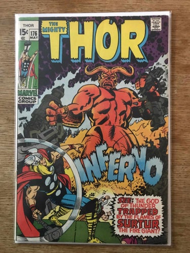 Thor (1962 Marvel 1st Series Journey Into Mystery) #176