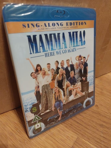 Mamma Mia! 2 Here we go again - blu-ray *NEW IN FOIL*