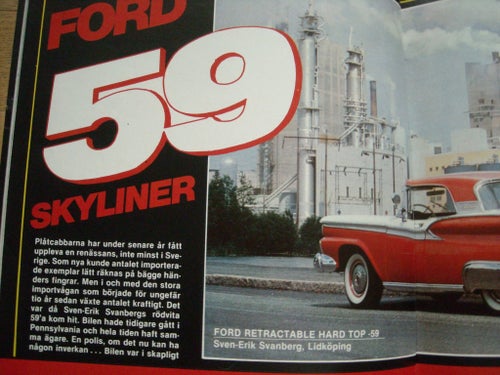 Ford Retractable Hard Top 59-a CSK757