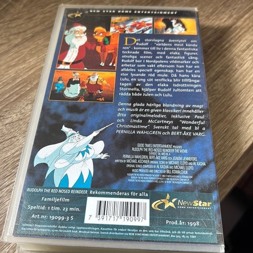 Rudolf med den röda mulen (VHS)