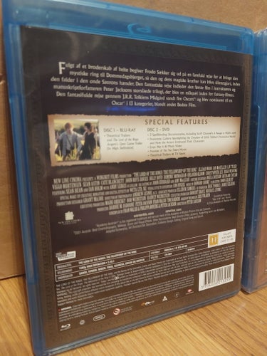 The Lord of the Rings trilogy - blu-ray