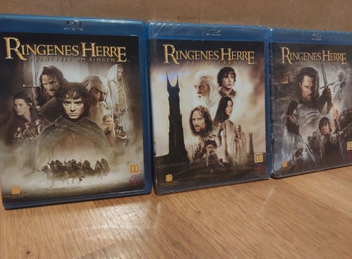 The Lord of the Rings trilogy - blu-ray
