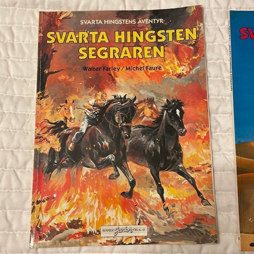 Samlarobjekt, Svarta Hingsten, Walter Farley, 80-talet