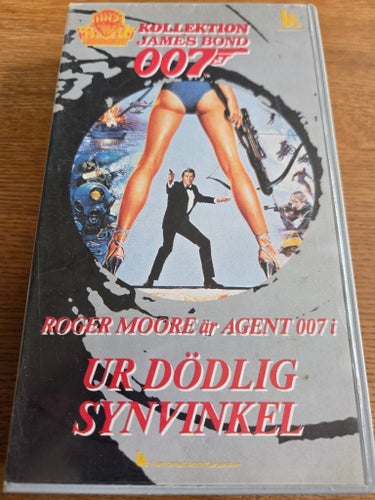 Ur dödlig synvinkel - James Bond 007 (VHS)