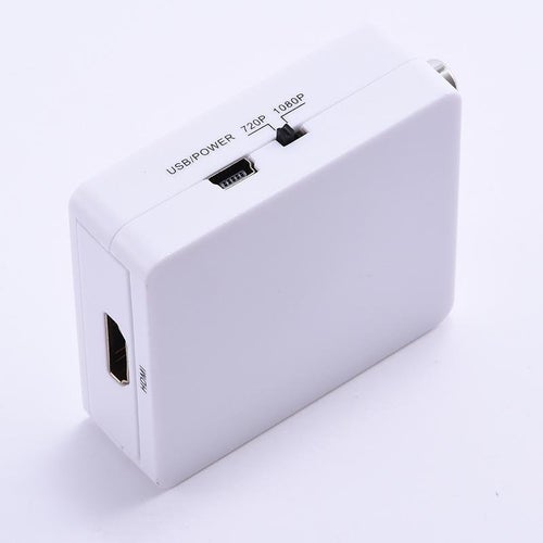 RCA till HDMI AV to HDMI Converter + Laddningskabel