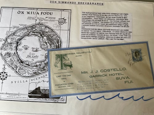 Tincan Mail: vackert brev från sista "turen".